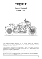Triumph Rocket 3 TFC - Owners Handbook EN 2019